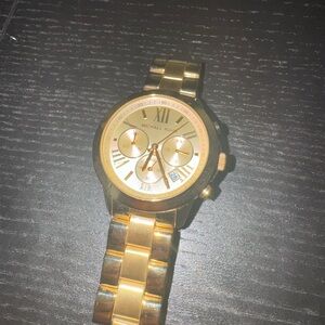Michael Kors Gold Chronograph Watch